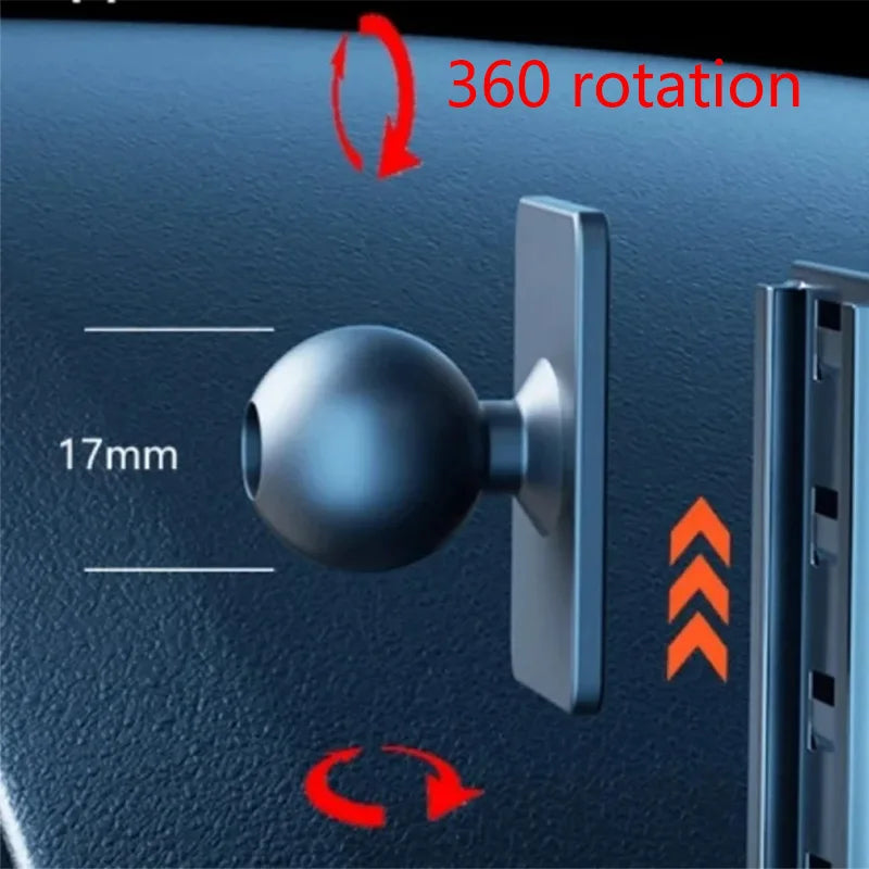 Interior Accessories Car Phone Holder For BYD Atto 3 Yuan Plus 2022 / Atto 4 Seal Screen Fixed Bracket Wireless Charging