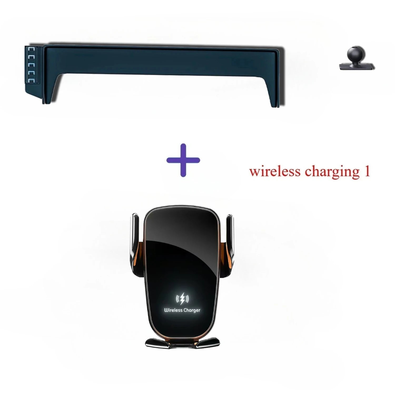 Interior Accessories Car Phone Holder For BYD Atto 3 Yuan Plus 2022 / Atto 4 Seal Screen Fixed Bracket Wireless Charging