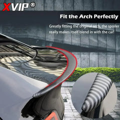 XVIP Real Carbon Fiber Spoiler For Tesla ModeY 2021-24 Model3 2017-23 Highland 2024 Trunk Wing Original Car Spoiler Accessories