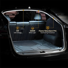 Tesla Model3/Y Car Trunk LED Light Strip - Dual Colour Option - kingpowerauto