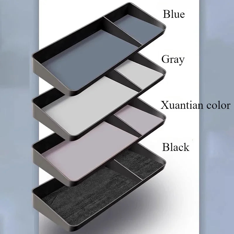 For BYD Song Plus DMi EV 2022-2025 Instrument Panel Storage Box Navigation Screen Back Storage Tray Car Organizer Accessories