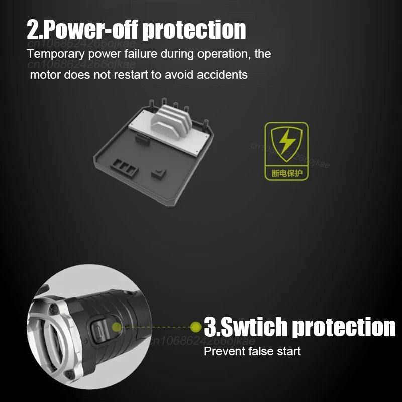 Worx WU809 Cordless Angle Grinder Brushless 20v 125x22.2 Clutch Protection for Polishing Cutting Share 5pin Green&Kress Battery