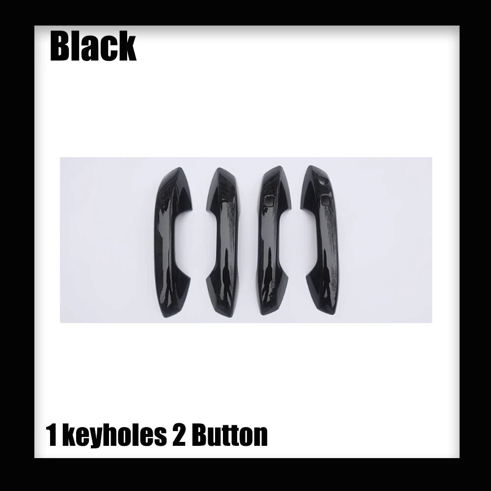 Car Door Handle Cover for BYD Song Plus SA3 Seal U Sealion 6 DM-i EV 2021~2025 2022 Carbon Fiber Chrome Trim Scratch Accessories