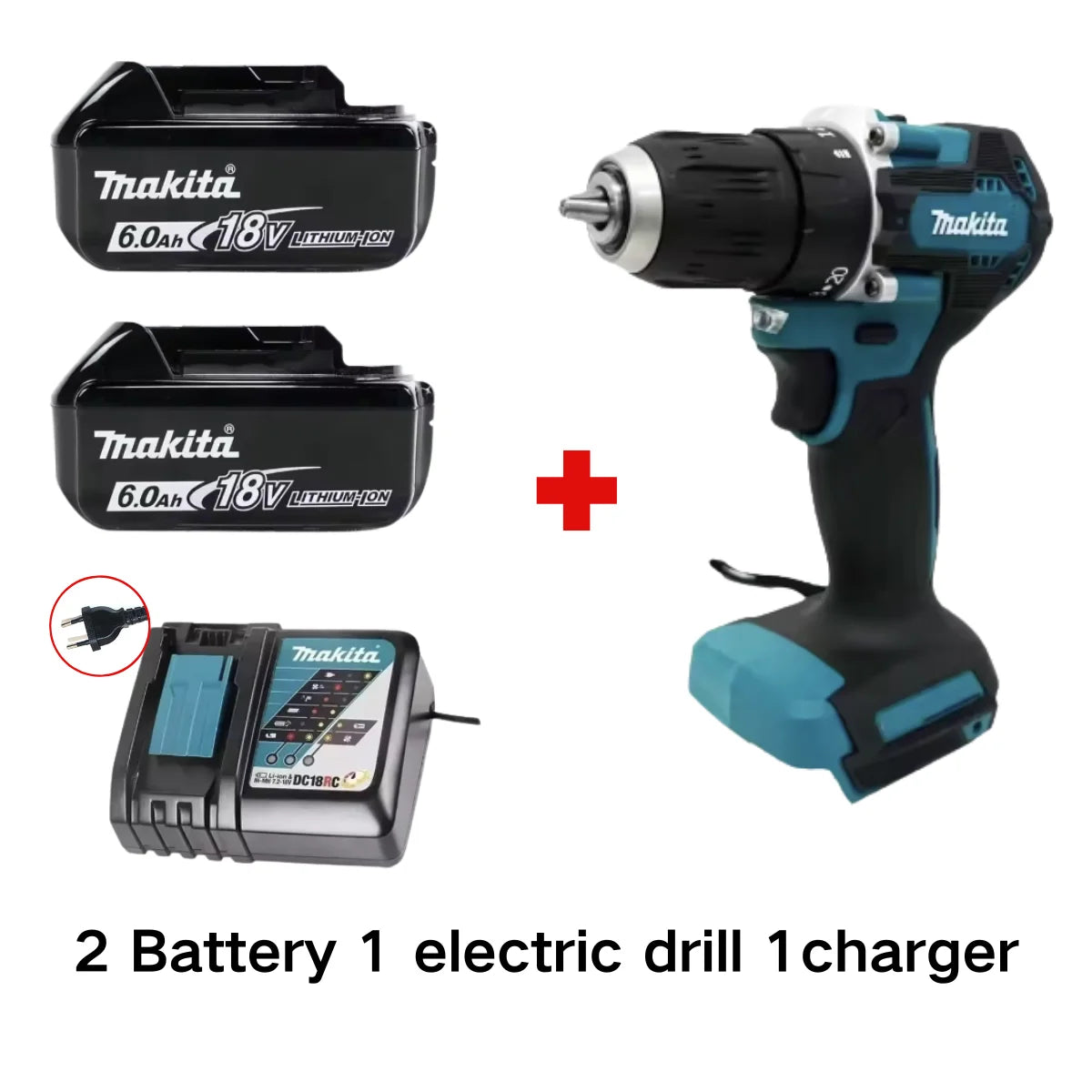 100%Makita DDF487 ddf487 18V Screwdriver Brushless Electric Drill Impact Drill Of Decoration Team Power Tools Makita 18V Battery