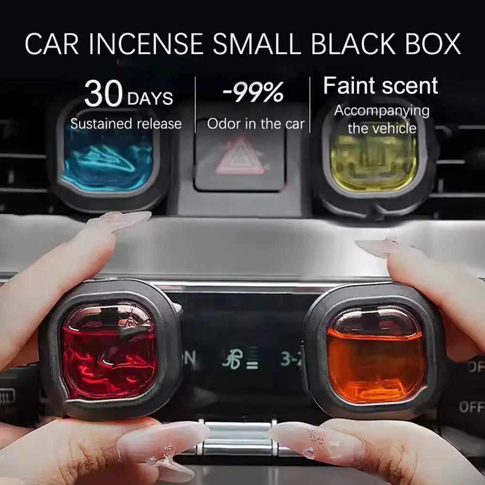 1Pcs Car Fragrance Auto Air Outlet Aromatherapy Clip With Essential Oil Air Freshener Car Interior Odor Removing Fragrance