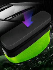 2pcs Automotive Car Oil Film Cleaning Brush,150ml Wipe Front Side Windows to Remove Oil and Stain