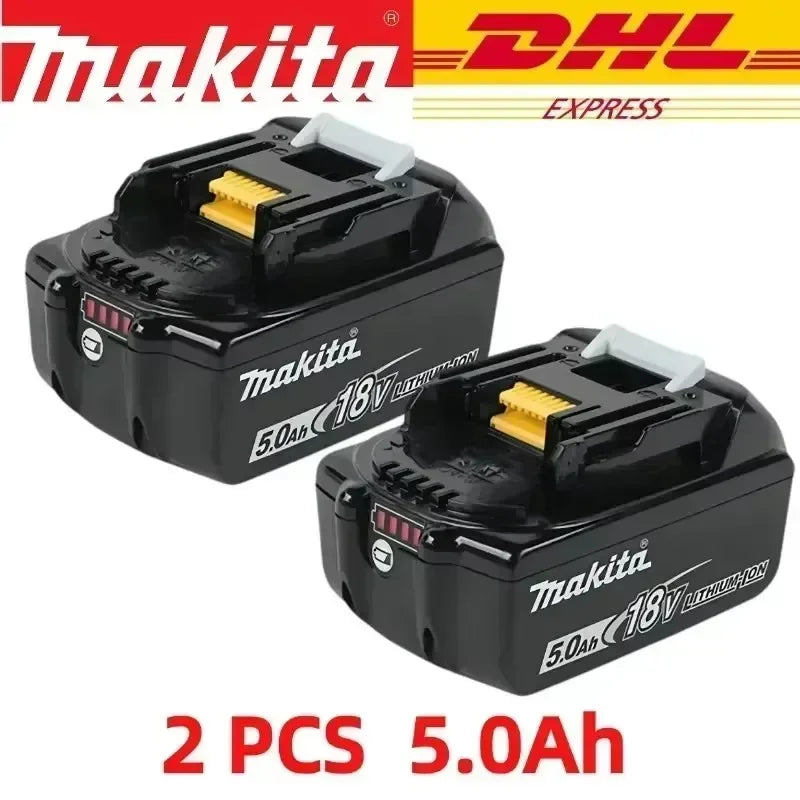 Makita 18V battery for Makita 18V power tools The 18V Makita BL1860B rechargeable battery can replace BL1850B LXT400