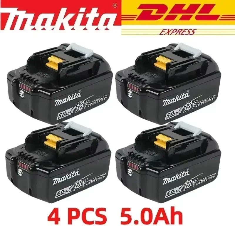 Makita 18V battery for Makita 18V power tools The 18V Makita BL1860B rechargeable battery can replace BL1850B LXT400
