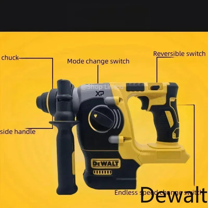 DEWALT New 18V/20V MAX SDS PLUS L Rotary Hammer Drill Brushless Cordless Impact Hammers Tool Only