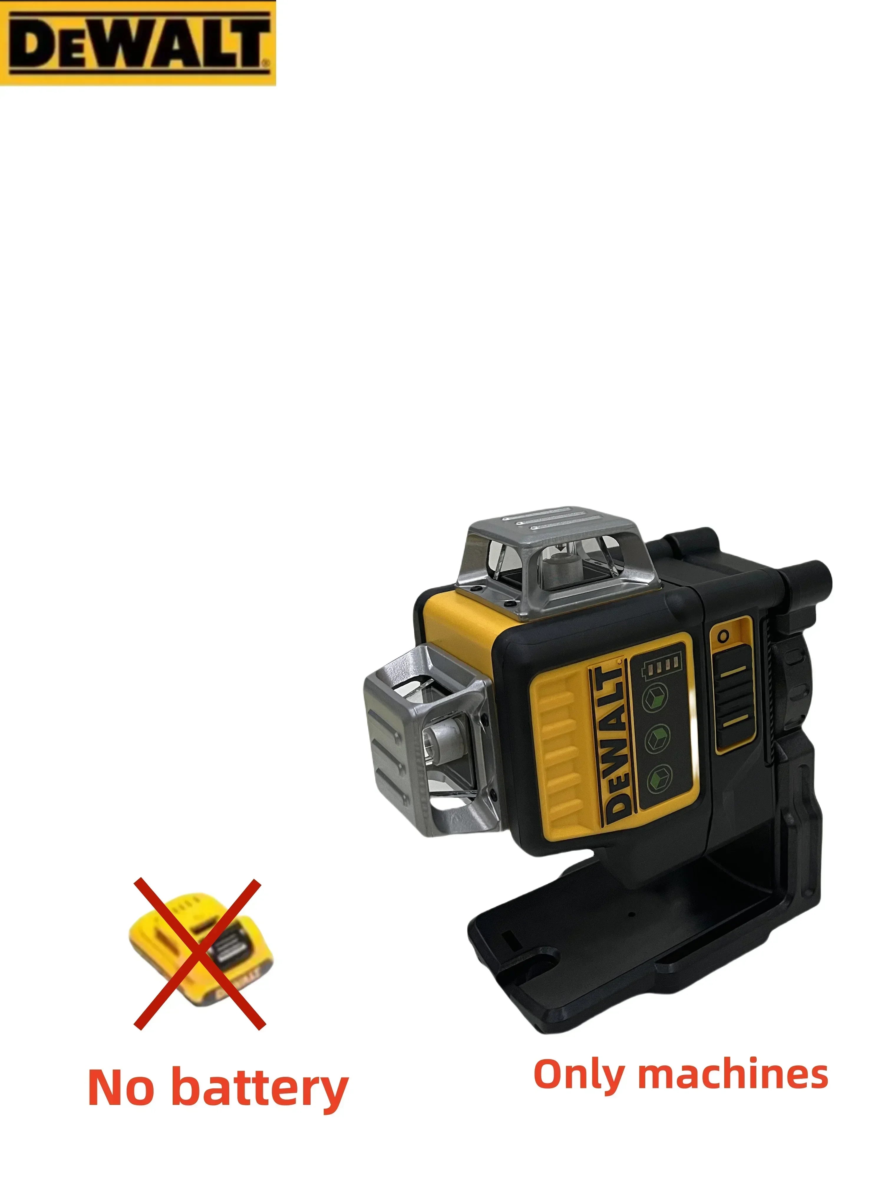 Dewalt DW089LG 12 Lines 3 Sides*360 Degree Vertical 12V Lithium Battery Laser Level Horizontal