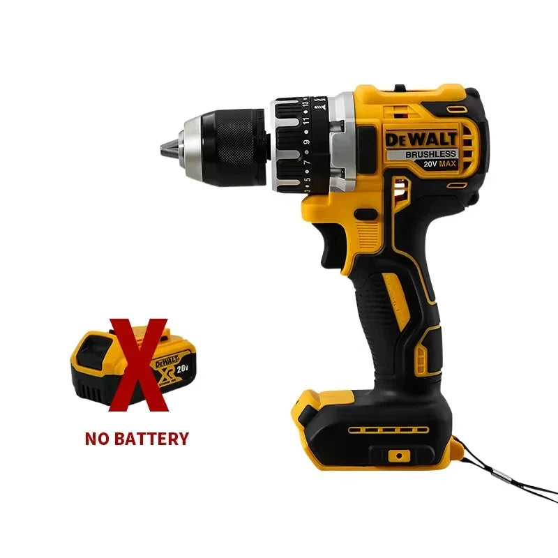 2025 Dewalt 2000RPM Cordless Electric Drill Brushless Driver Adjustable Speed Impact Hand Drill Rechargeable Power Tools DCD796