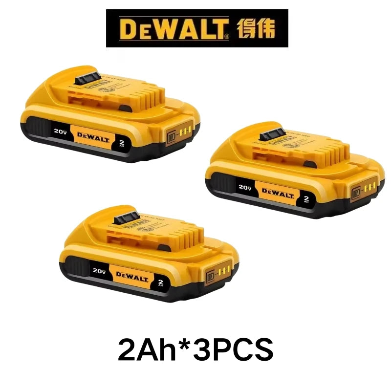DEWALT original battery, 20V, 6AH, rechargeable lithium-ion battery, DEWALT，DCB115，DCB69 DCB118， Fast charging, tool battery 20V