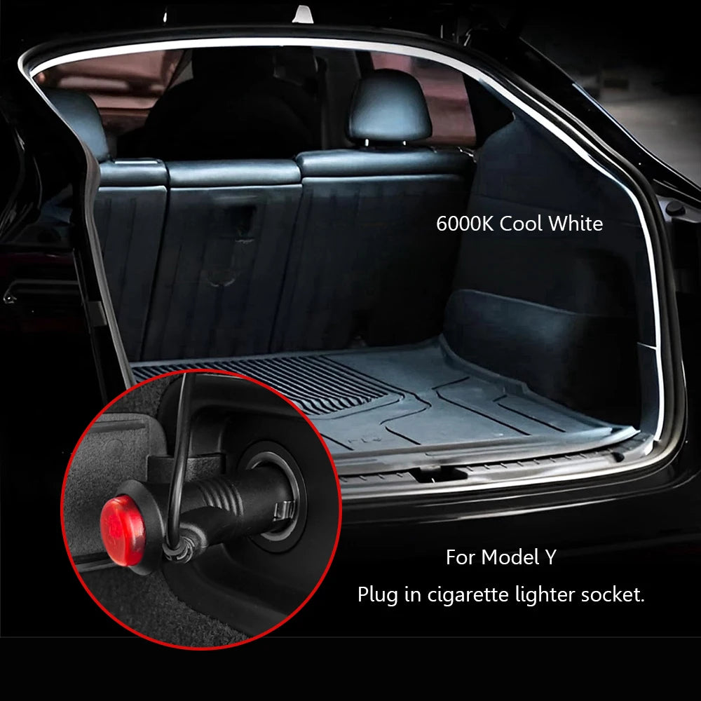 Tesla Model3/Y Car Trunk LED Light Strip - Dual Colour Option - kingpowerauto