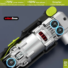 Worx Cordless Oscillating Multi-Tools 20v WU698 Suspension Shock Absorption 20000T/min Swing Angle 5 Brushless Universal Kress