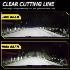 H7 H4 H1 LED Lights for Car Headlight Bulb 1000000LM Mini Wireless Auto Lamp +800% Bright Spotlights Automobile Headlamp 12V 24V