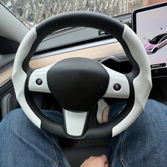 Suitable for Tesla model 3/Y steering wheel cover model 3 ultra-thin sweat absorption