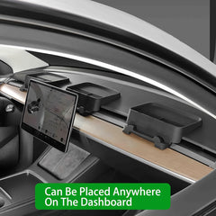 Topfit for Tesla Model 3 Y Instrument Panel Tray Organizers Phone Holder Sunglasses Mount for Tesla Model 3 Y Accessories