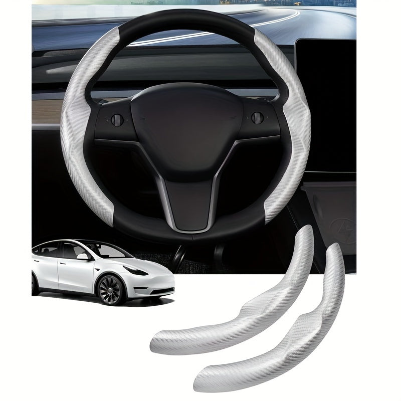 Suitable for Tesla model 3/Y steering wheel cover model 3 ultra-thin sweat absorption